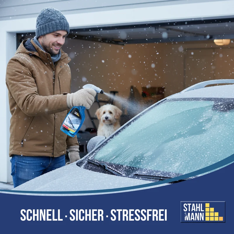 Scheiben-Enteiser 6er-Set (6×750ml) – Auto Enteiserspray – schnell effektiv – Winter Frost Eis – Made in Germany