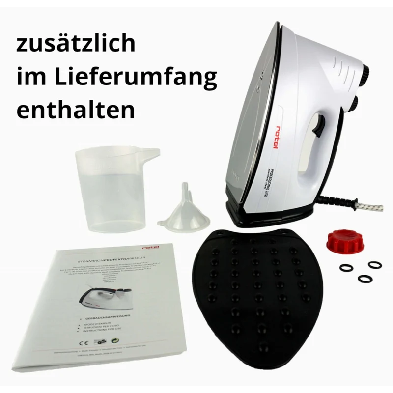 Rotel Professional Extra Bügeleisen Kombipaket