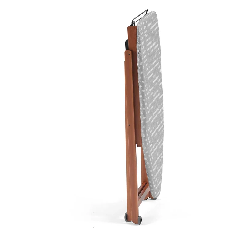ARIT STIROLIGHT – Bügelbrett aus Holz für Dampfbügelstation, 135 × 45 × 84–93 cm, 4 Höhen, Kirschholz, Made in Italy
