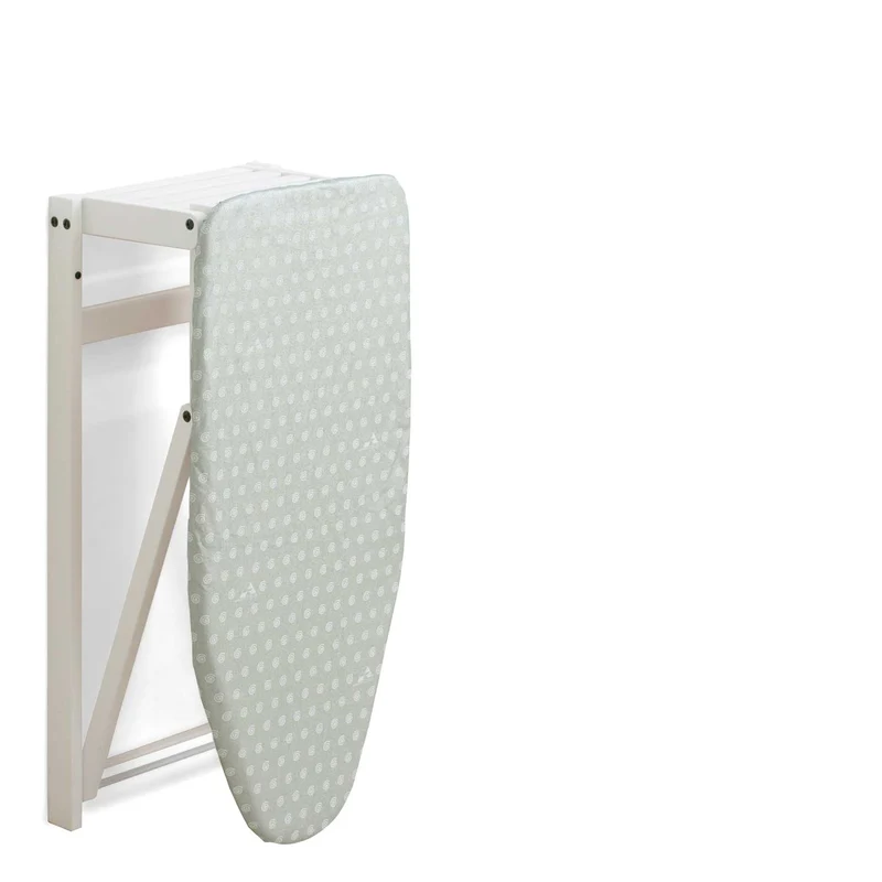 ARIT STIROJOLLY – Klappbares Wandbügelbrett aus Buchenholz, Bügelfläche 86 × 38 cm, Weiß, Made in Italy