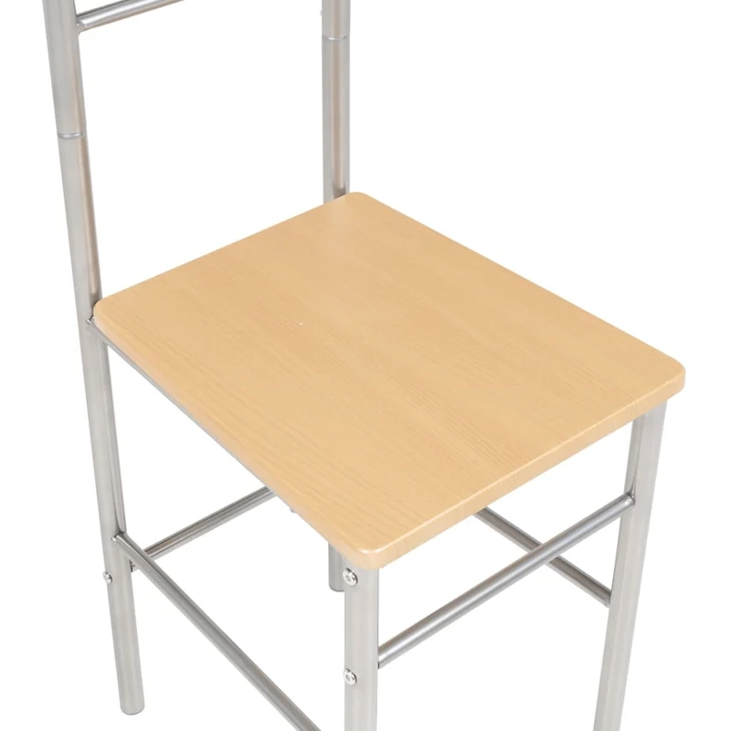 vidaXL - Herrendiener Stühle, 52 x 40 x 120 cm, Metall