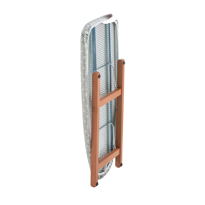 Bügeltisch STIROSVELTO, Tischbügeltisch, klappbar, Arbeitsfläche 85 x 32 cm - Farbe Kirsche
