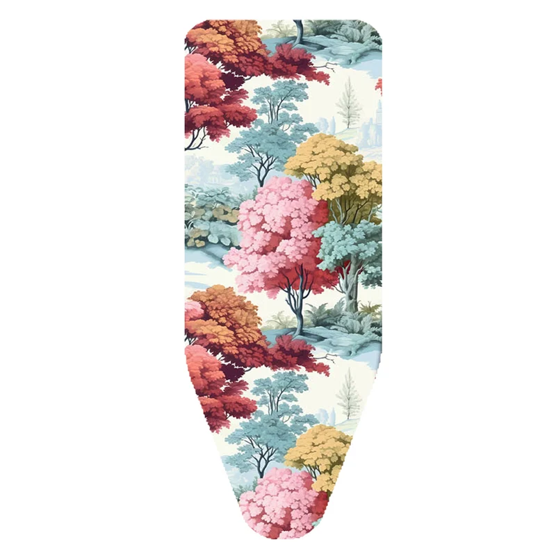 Colombo Autumn Vibes - Bügelbrettbezug XL, 140×55 cm – Zweischicht-Bügeltischbezug aus Bio-Baumwolle & dickem Molton, mit Clip, Made in Italy