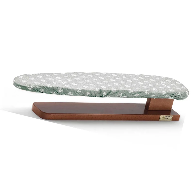 ARIT Bird – Ärmelbügelbrett aus Buchenholz, Bügelfläche 51 × 12 cm, Kirschbaumfarbe, Made in Italy
