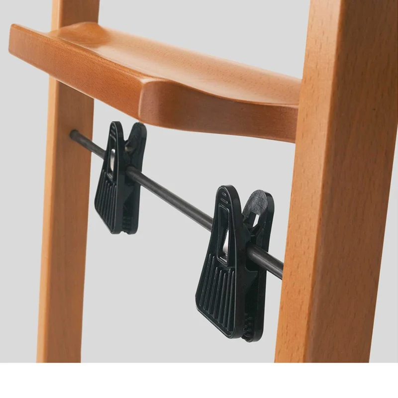 ARIT Mixer – Herrendiener aus massiver Buche mit 2 Kleiderbügeln, Hosen- und Rockablage, Kirschbaumfarbe, Made in Italy