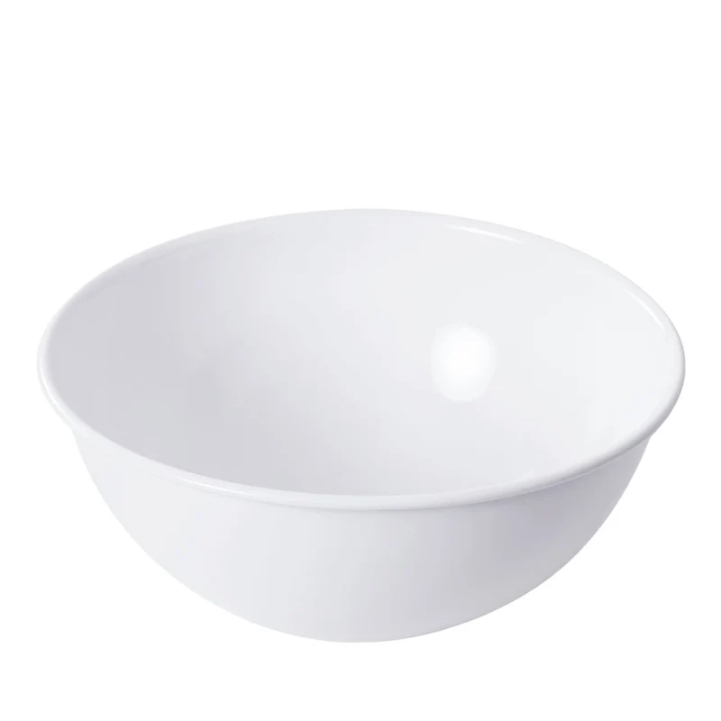 Obst- und Salatschüssel Riess weiß, 30cm