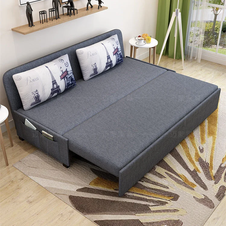 Schlafsofa mit Stauraum darunter