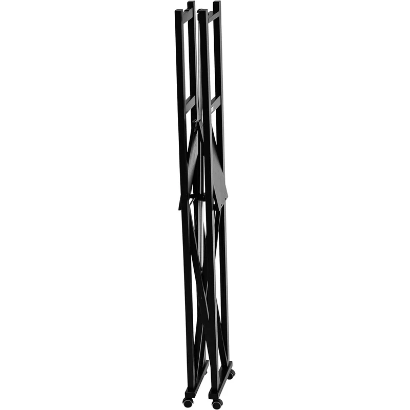 Garderobe, Kleiderständer Holz, Kleiderständer schwarz, Garderobenständer Holz, Kleiderständer Holz Klappbar, ausziehbar, aus massiver Buche