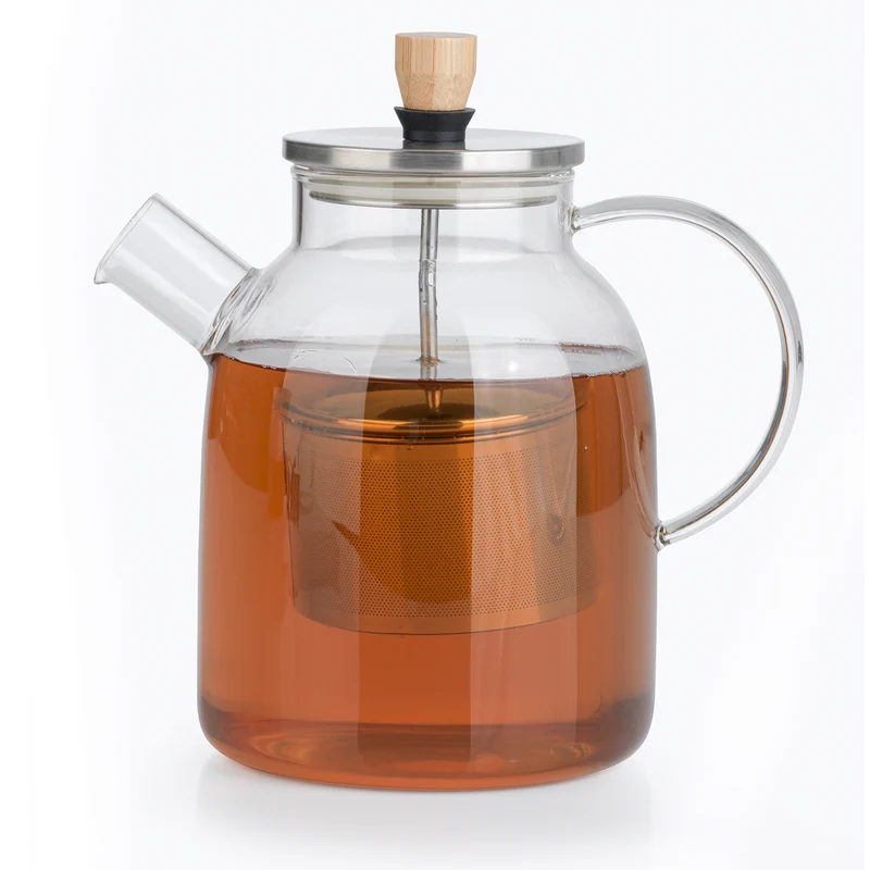 TEEKANNE Glaskanne mit Teesieb - 1,5 l