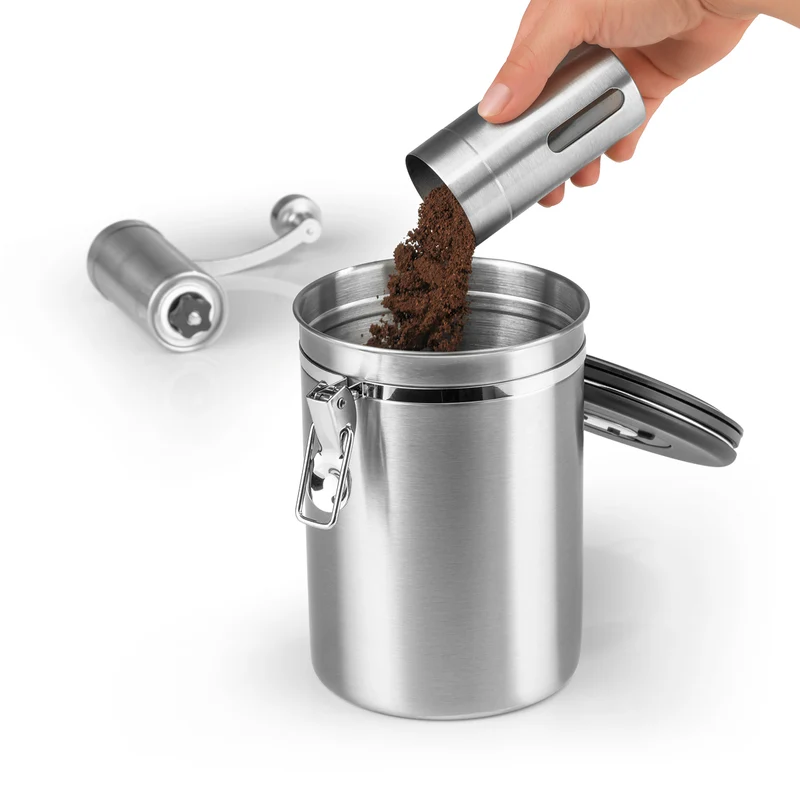 KAFFEEDOSE Vorratsdose mit Dosierlöffel - 1,9 l