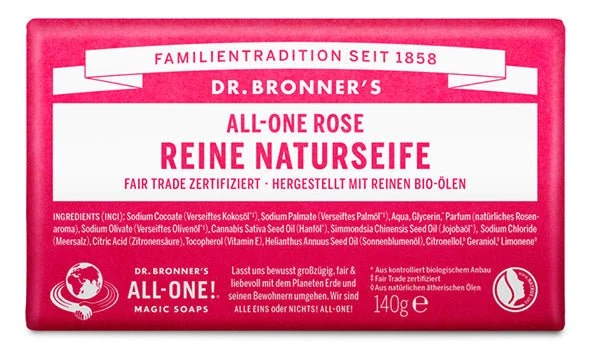 Seifenstück Rose