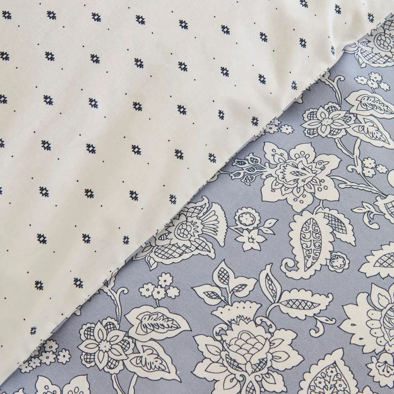 Karaca Celerina Bettwäsche-Set, Einzelbett, Blau
