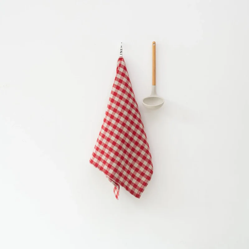 Linen Tales Geschirrtuch, 100% Leinen, gemustert, verschiedene Farben und Designs