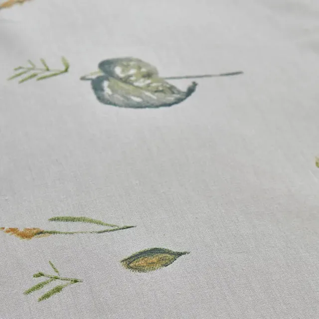 Karaca Herbal Bettwäsche-Set aus 100 % Baumwolle mit Tagesdecke, Doppelbett, Grün