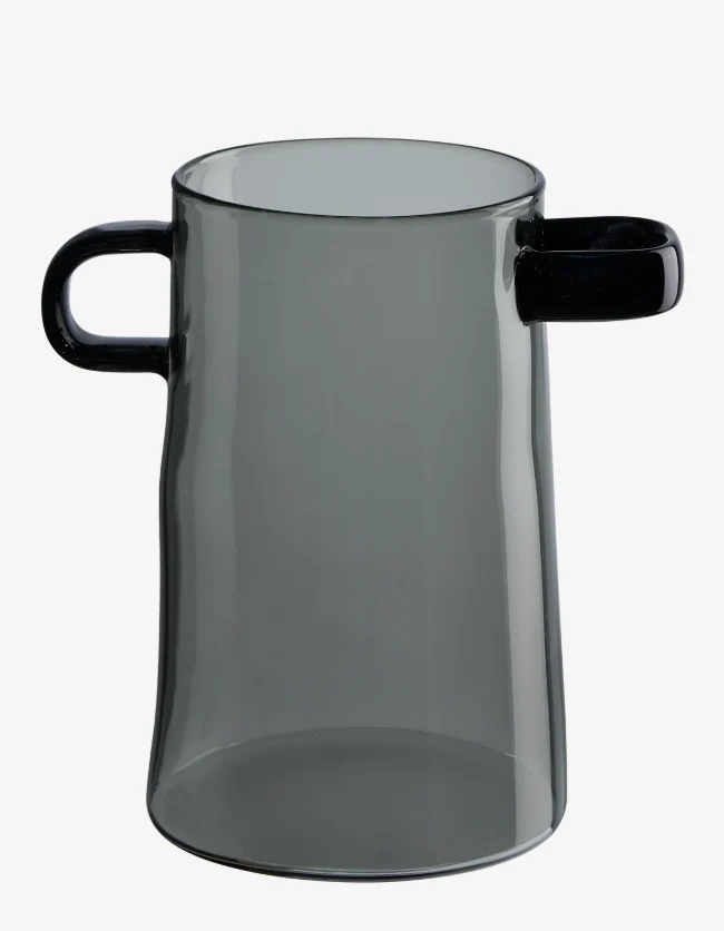 ASA Vase, grau, 17 cm