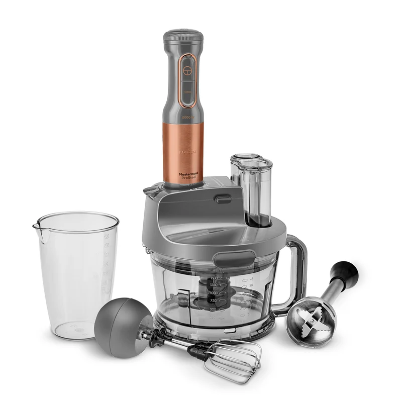 Karaca Mastermaid Prosteel 2000W Küchenmaschine Galactic Bronze