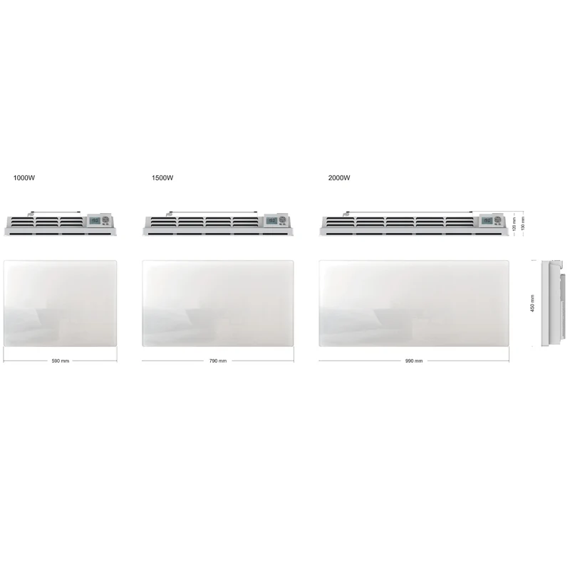 RADIATEUR GLASS 1500W