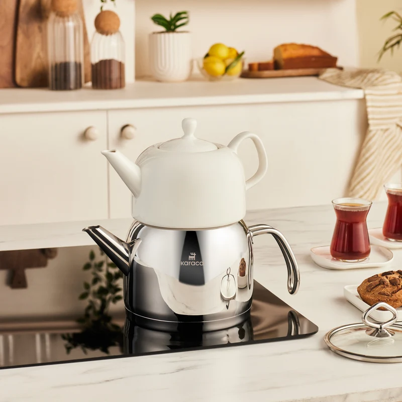 Karaca Pocelinox Porzellan Teekannen Set