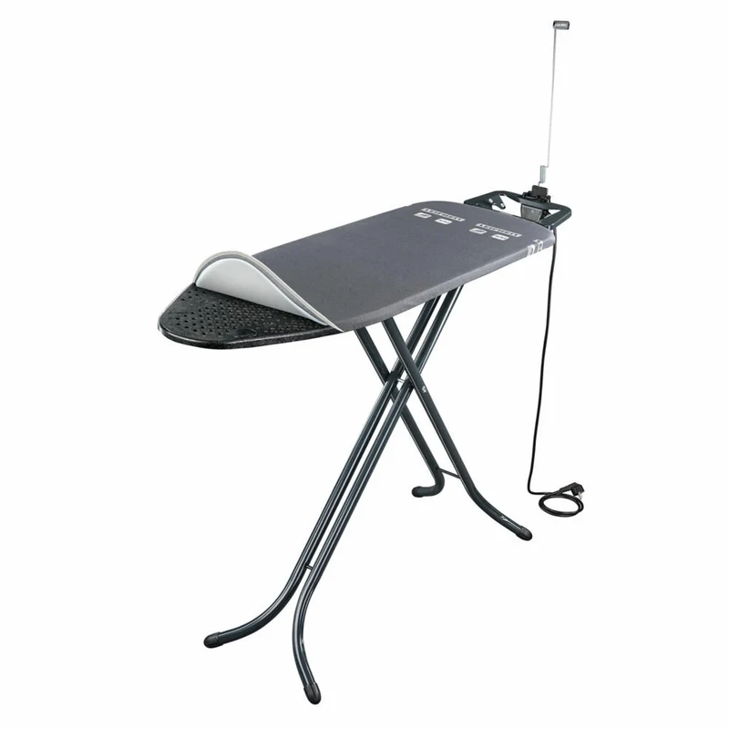 Leifheit Bügeltisch Air Board M Black Plus, mit Thermo-Reflect-Bezug, 72484