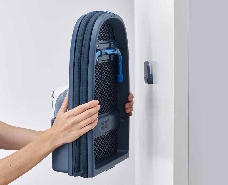 Pocket Plus 90cm Klappbares Tisch-Bügelbrett mit hochwertigem Bezug