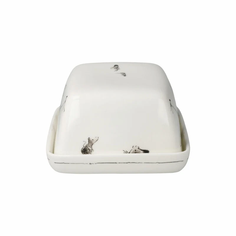 Goebel Dose Mittagspäuschen, Fine Bone China, Bunt, 14 x 11.5 cm, 26500421