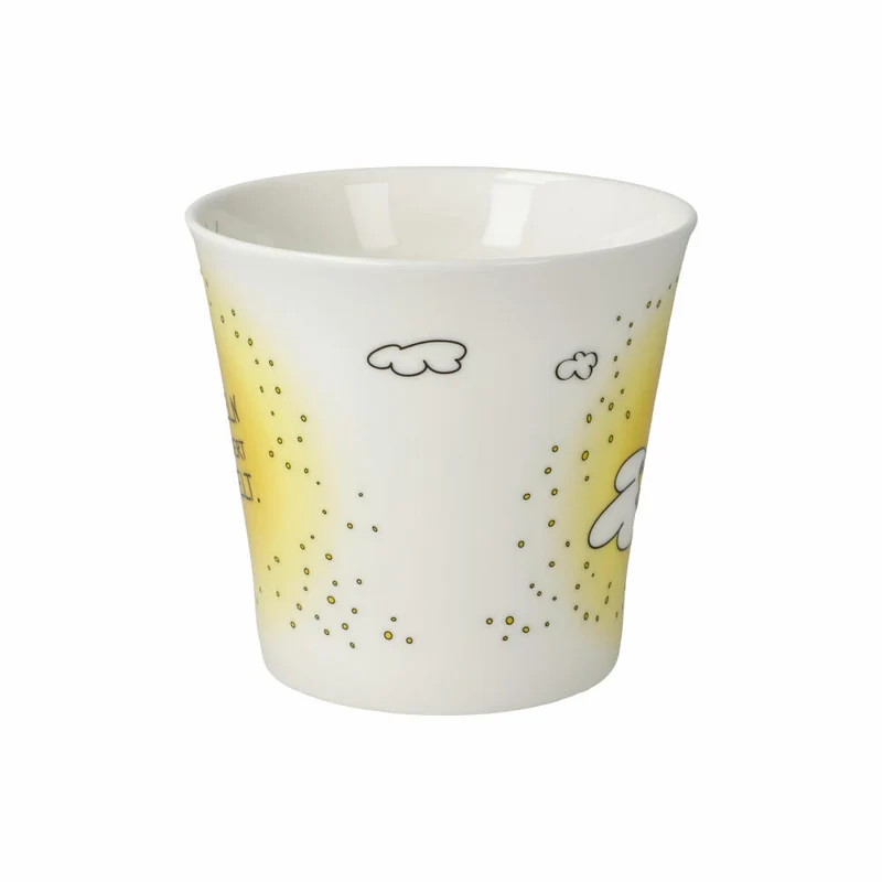 Goebel Coffee-/Tea Mug Der kleine Yogi - Dein Lächeln, Fine Bone China, Bunt, 350 ml, 54103231