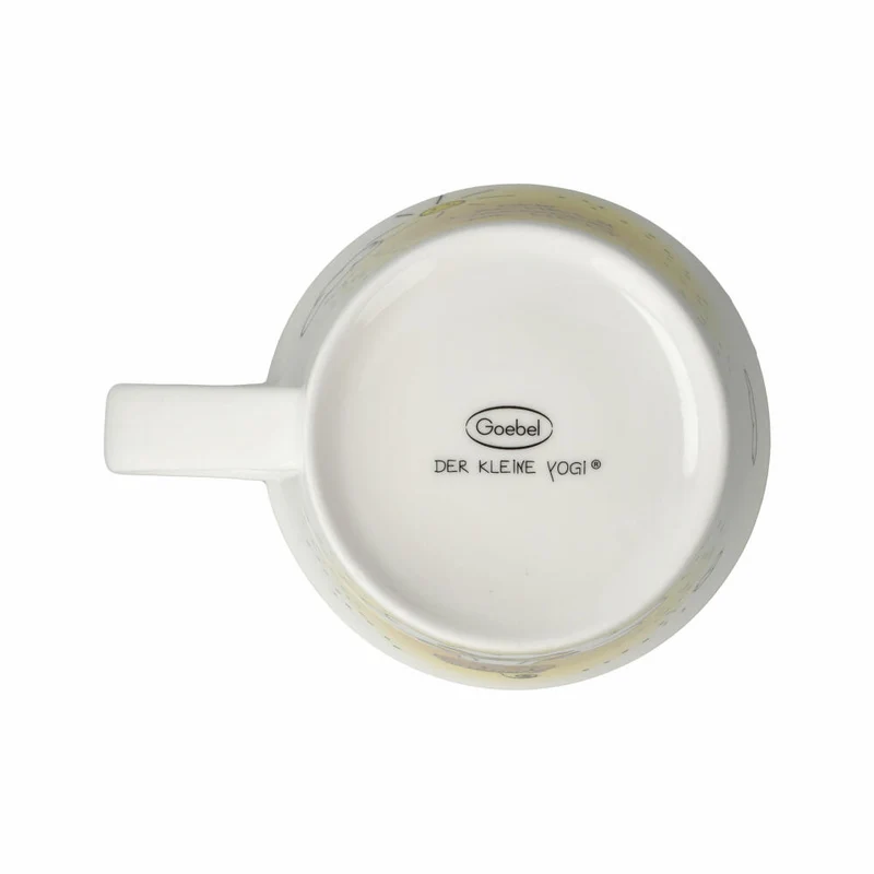 Goebel Coffee-/Tea Mug Der kleine Yogi - Dein Lächeln, Fine Bone China, Bunt, 350 ml, 54103231