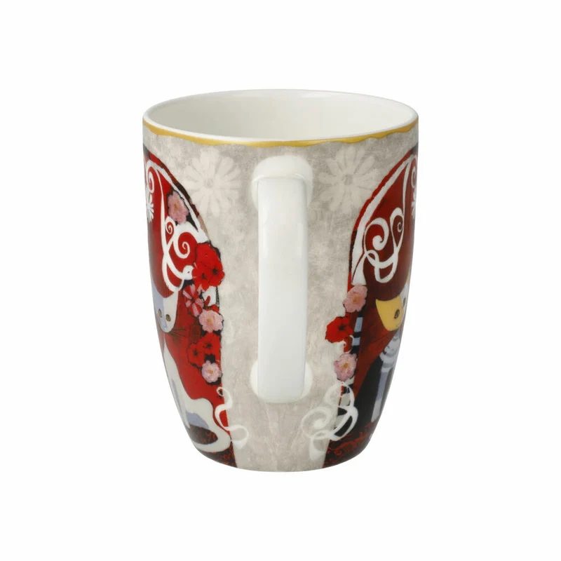 Goebel Künstlertasse R. Wachtmeister - Templi dell amore, Fine Bone China, Bunt, 400 ml, 66861381