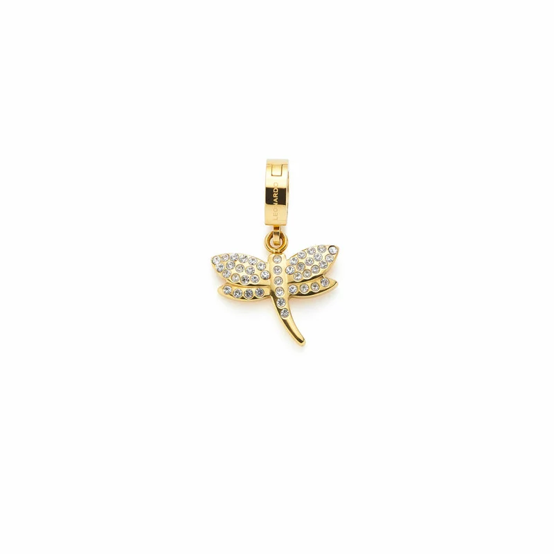 Leonardo Anhänger Gold Elisabeth Clip & Mix, Kettenanhänger, Schmuck, Edelstahl, Zirkonia, 024964