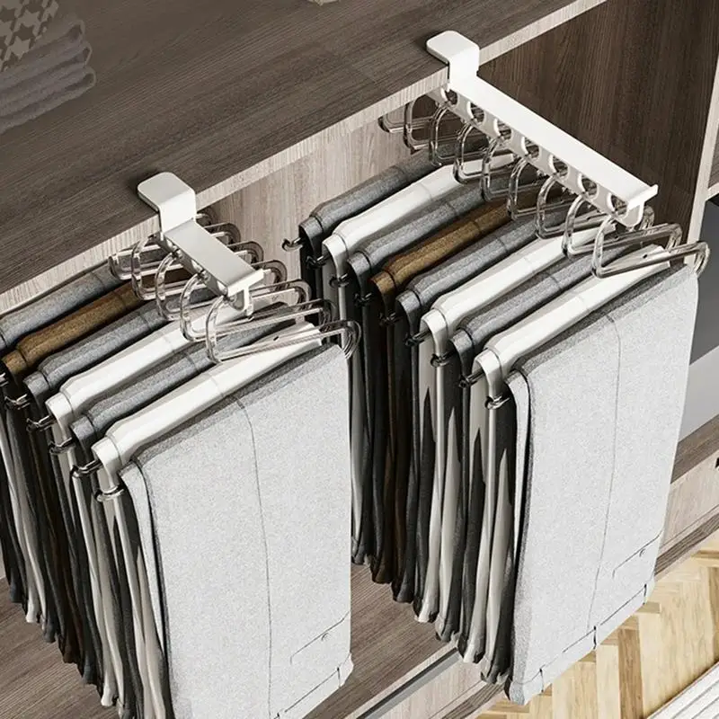 Slide Hang Retractable Closet Hanger Rack