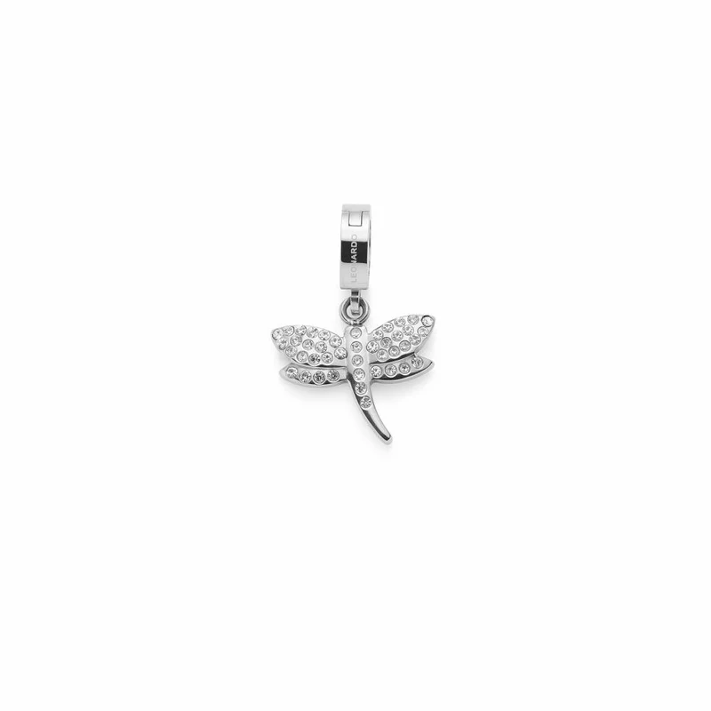 Leonardo Anhänger Elisabeth Clip & Mix, Kettenanhänger, Schmuck, Edelstahl, Zirkonia, 024965