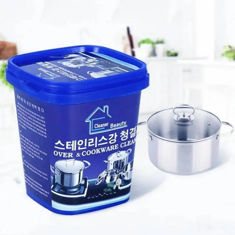 Heavy-Duty Oven & Cookware Cleaner Paste (Powerful Stain, Rust & Grease Remover)