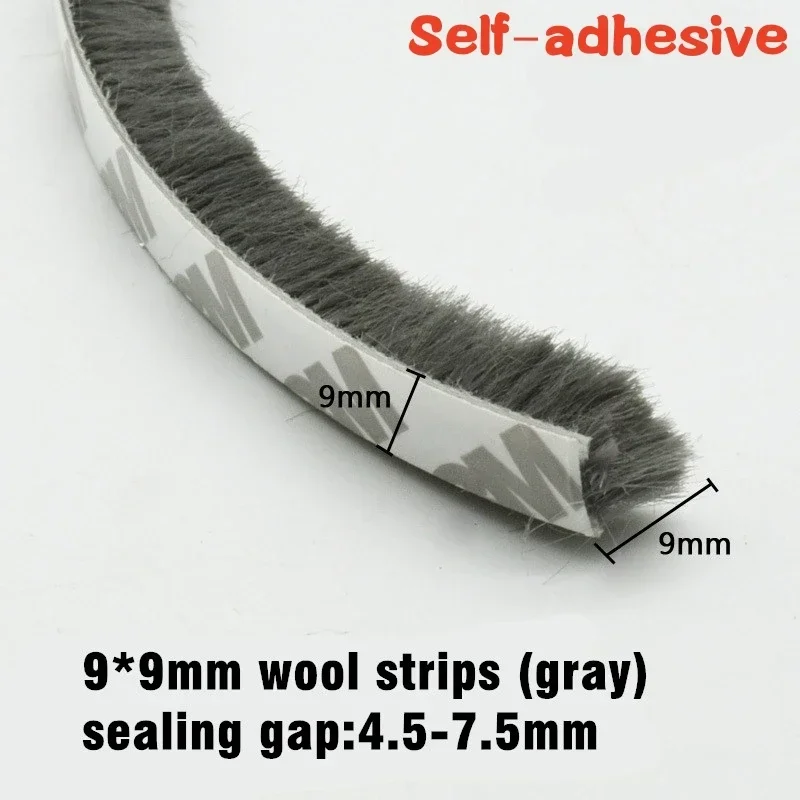 Dustproof Soundproof Brush Seal Strip