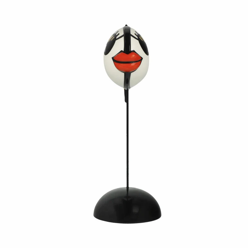Goebel Figur Romero Britto - Golden Deeply in Love 2, Porzellan, Gold, 28 cm, 66453361