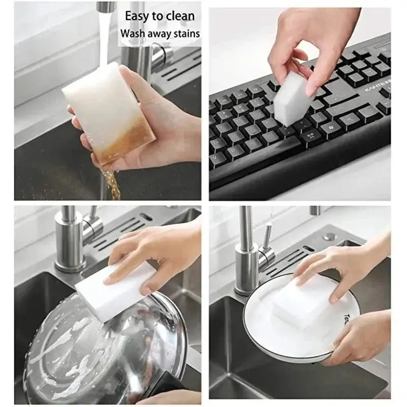 3Pcs White Magic Sponge