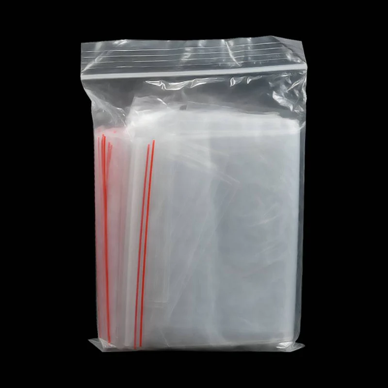 Zip lock (10 X 12" Inch) Transparent Bags - 25 PC's