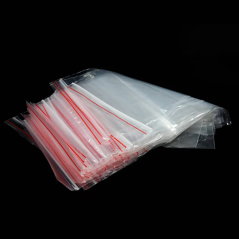 Zip lock (10 X 12" Inch) Transparent Bags - 25 PC's