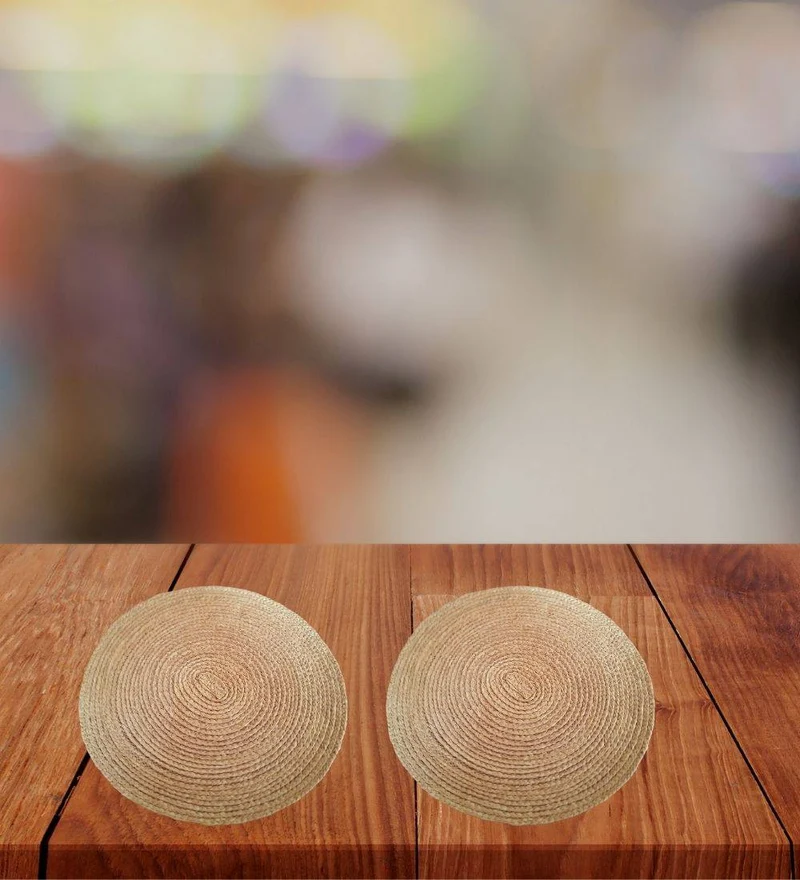 Natural Jute Placemat 8"