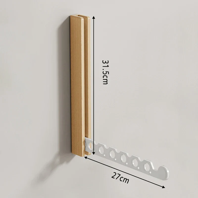 Scandinavian Style Foldable Hanging Clothes Rack