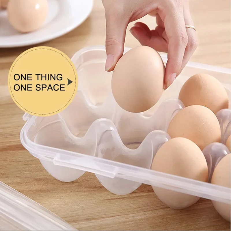 Plastic Egg Storage Box 18 Slots