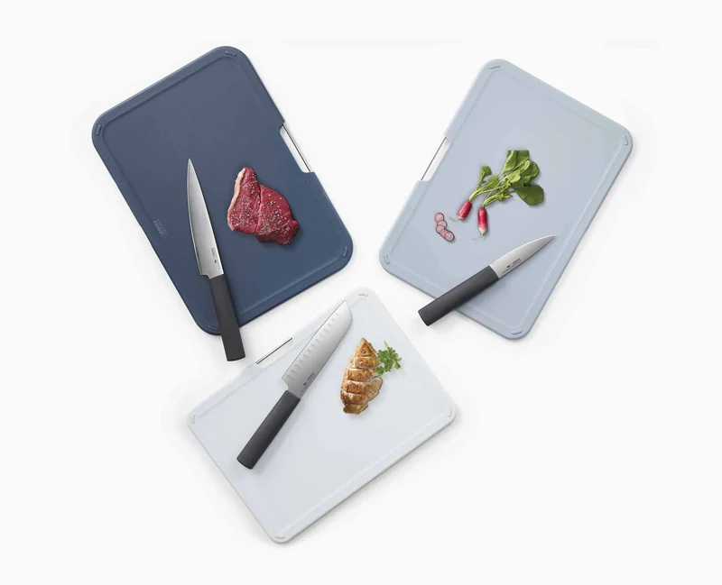 Nest™ Boards Plus 6-teiliges Messer- und Schneidbrett-Set
