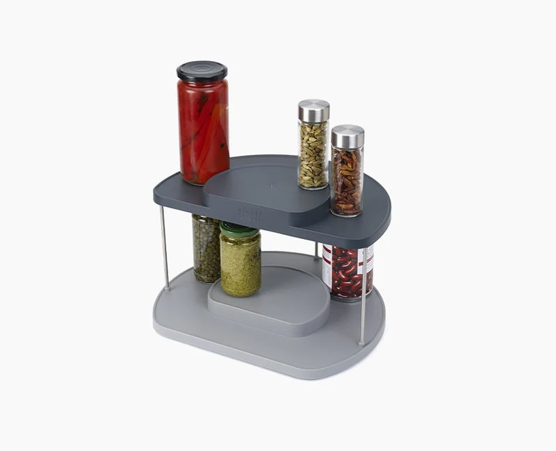 CupboardStore™ 2-stufiger drehbarer Organizer