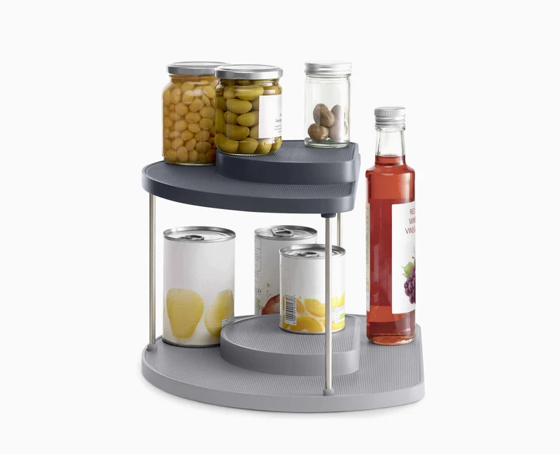 CupboardStore™ 2-stufiger drehbarer Organizer
