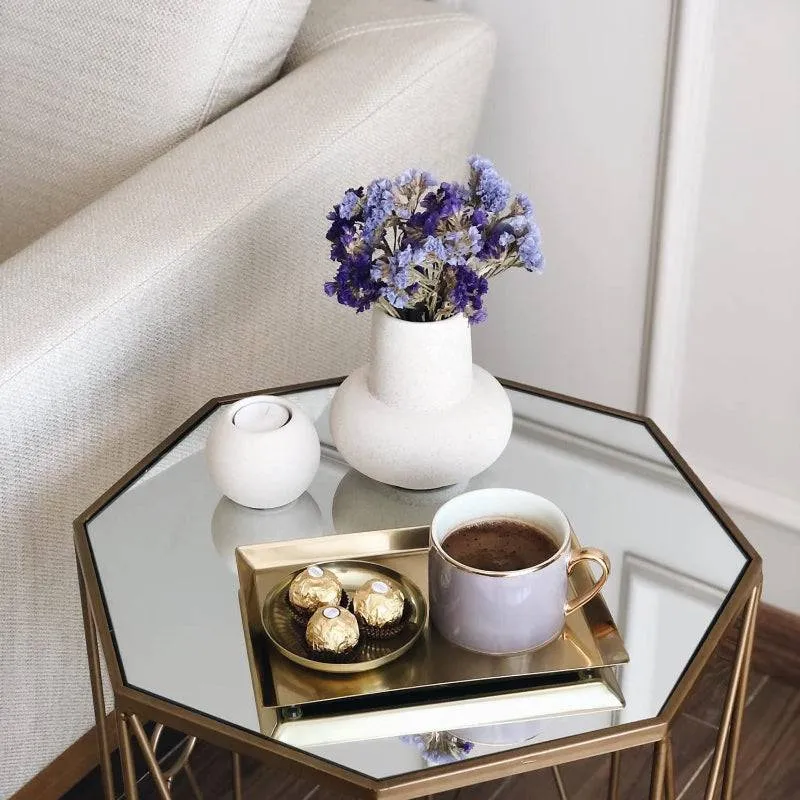 White Ceramic Matte Vase