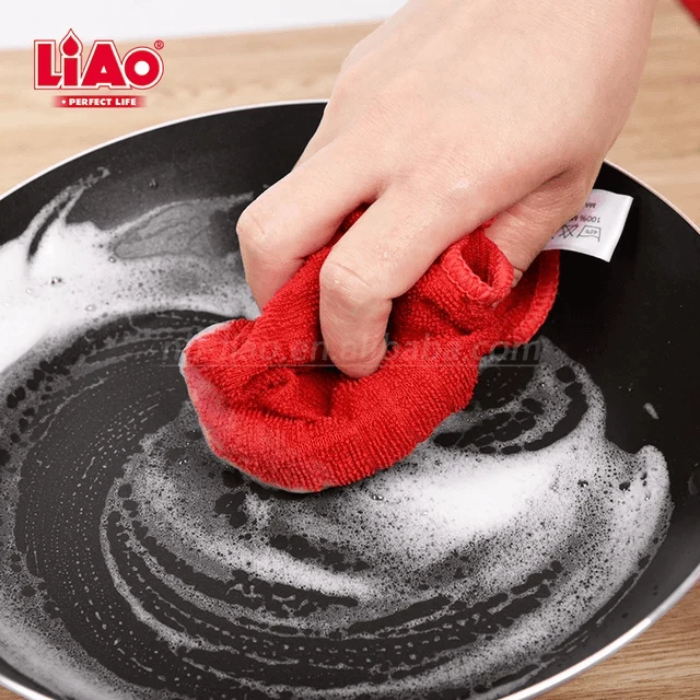 LiAo 4PCS Microfiber Cloths