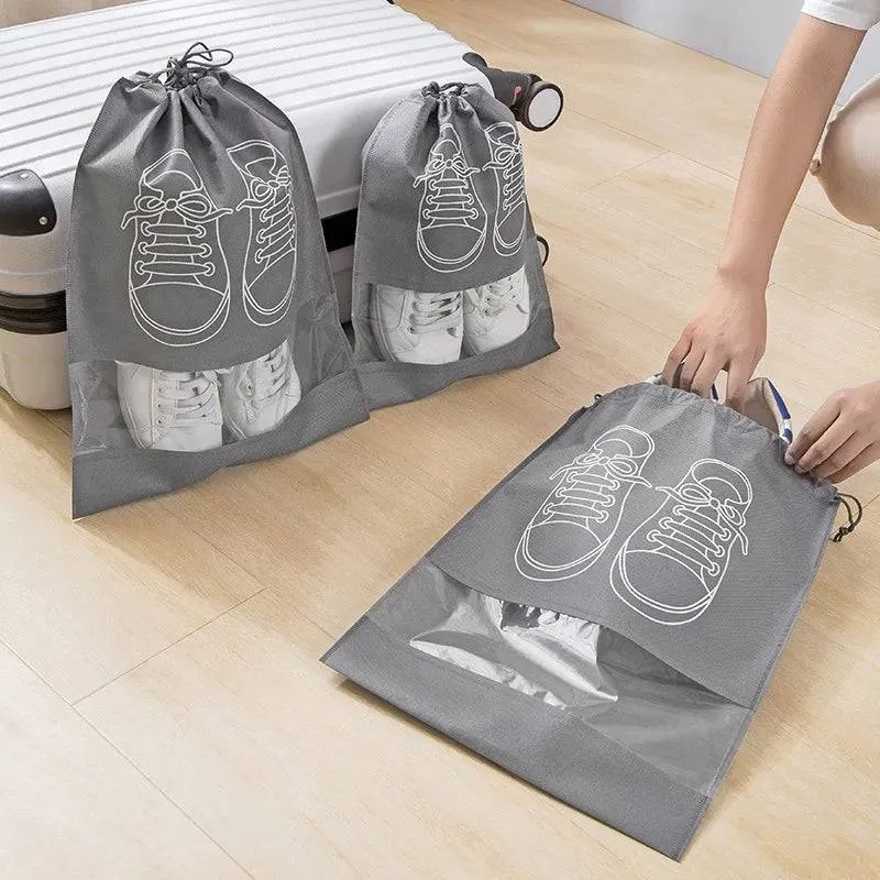 Portable Shoe Storage Bag – Dustproof Travel & Closet Organizer