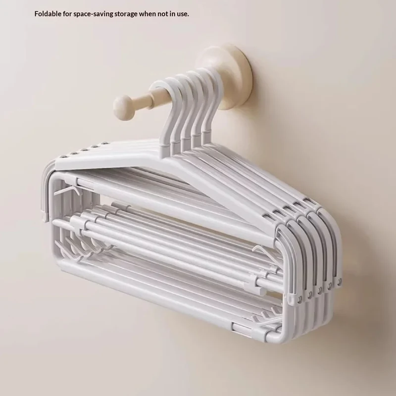 Fold Away Extendable Laundry Hanger Rack
