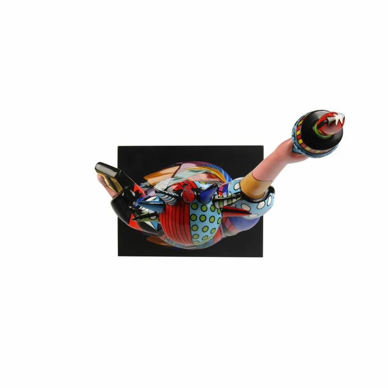 Goebel Figur Romero Britto - Liberty, Porzellan, Bunt, Limited Edition, 69.5 cm, 66453311