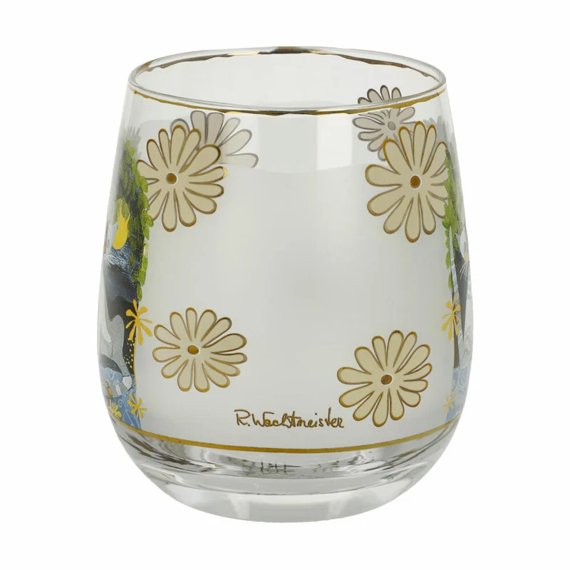 Goebel Windlicht Rosina Wachtmeister - Al chiaro di luna, Glas, Bunt, 9.5 cm, 66861411
