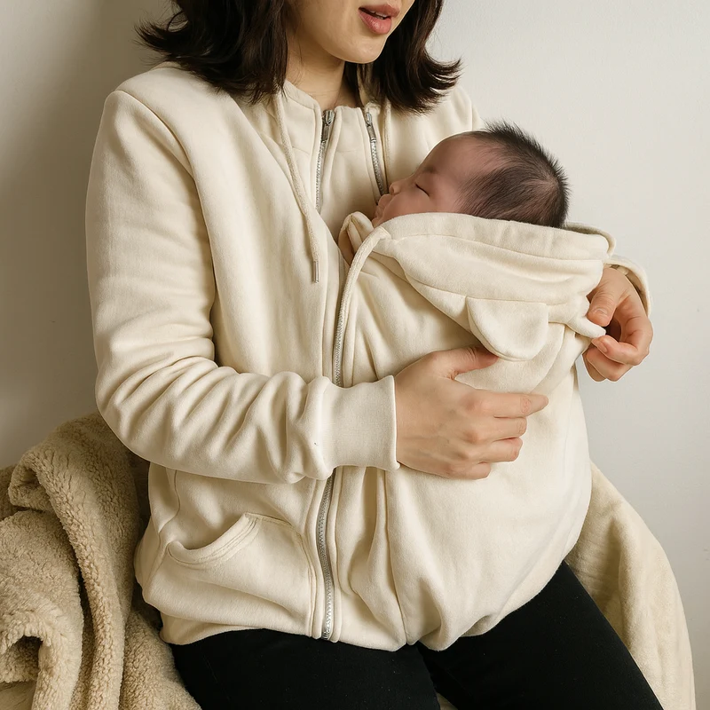 Kangaroo Nest Parent Kids Hoodie